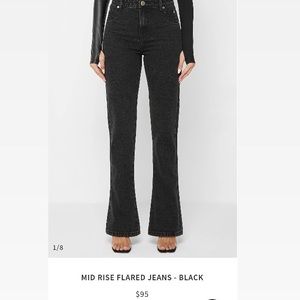 Manière De Voir Mid Rise Flared Jeans